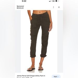 Two pairs of James Perse pants.